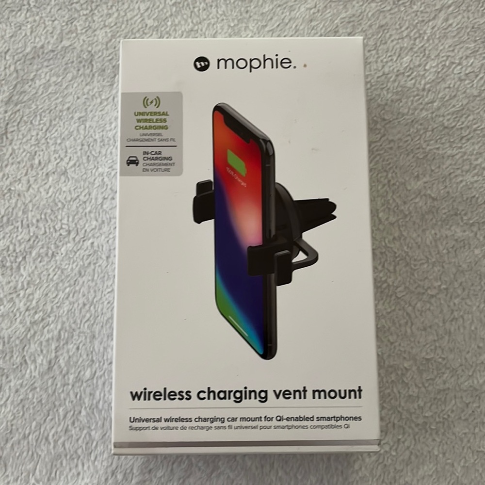 Morphine wireless charging vent mount new in box
